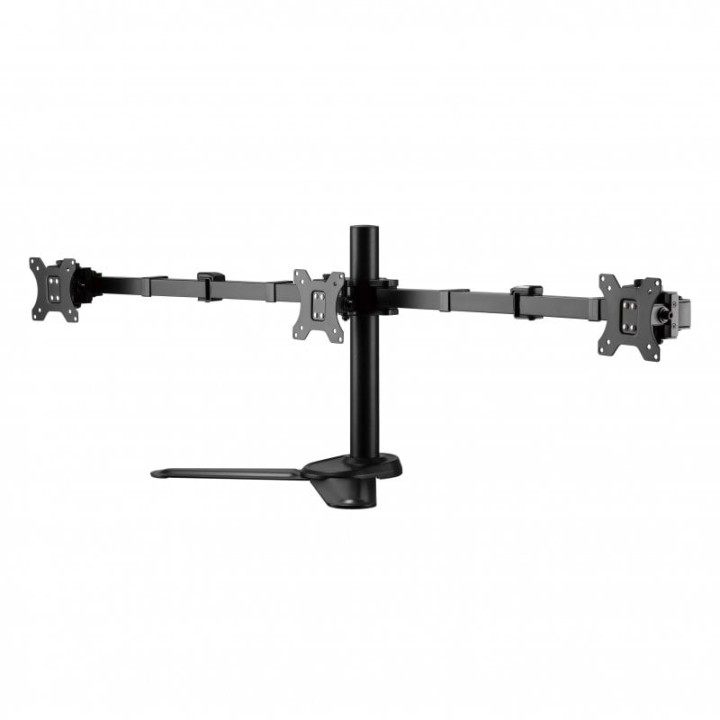 Equip Soporte de Mesa Triple Articulado para Monitor de 17 "-27" VESA 100x100 Máx 7Kg