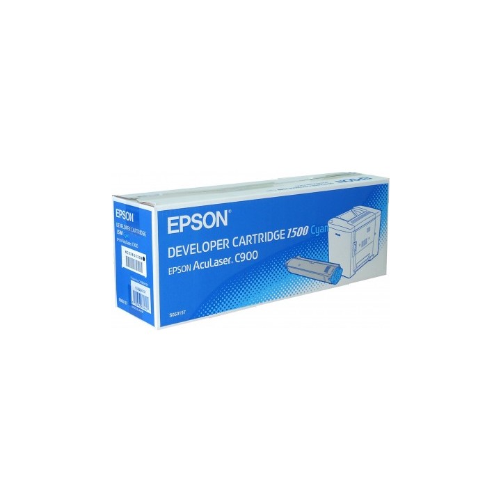 Toner Epson AcuLaser C900 Cian 1500 pág (C13S050157)