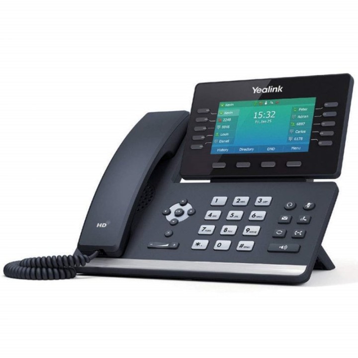 Yealink SIP-T54W Teléfono IP Negro