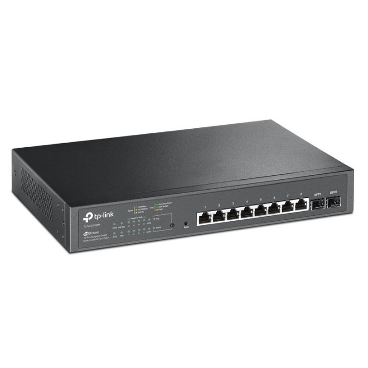 TP-Link TL-SG2210MP Switch Smart Jetstream 10 Puertos RJ45 PoE+ Gigabit + 2 Puertos SFP