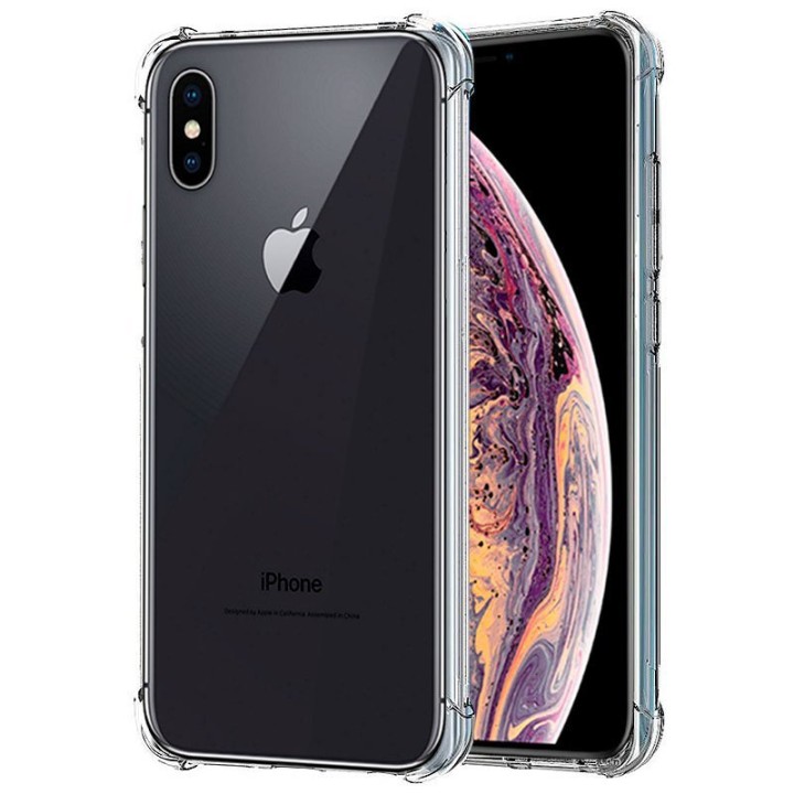 Cool Funda AntiShock Transparente para iPhone XS Max