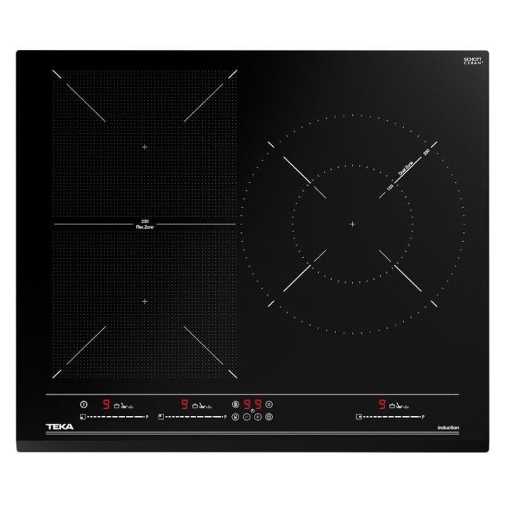 Teka IZF 65320 MSP Placa de Inducción 4 Zonas 60cm Negra