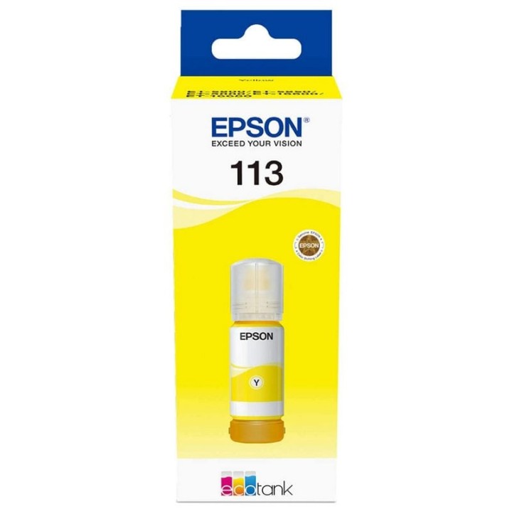 Epson 113 EcoTank Botella de Relleno Amarillo 70ml
