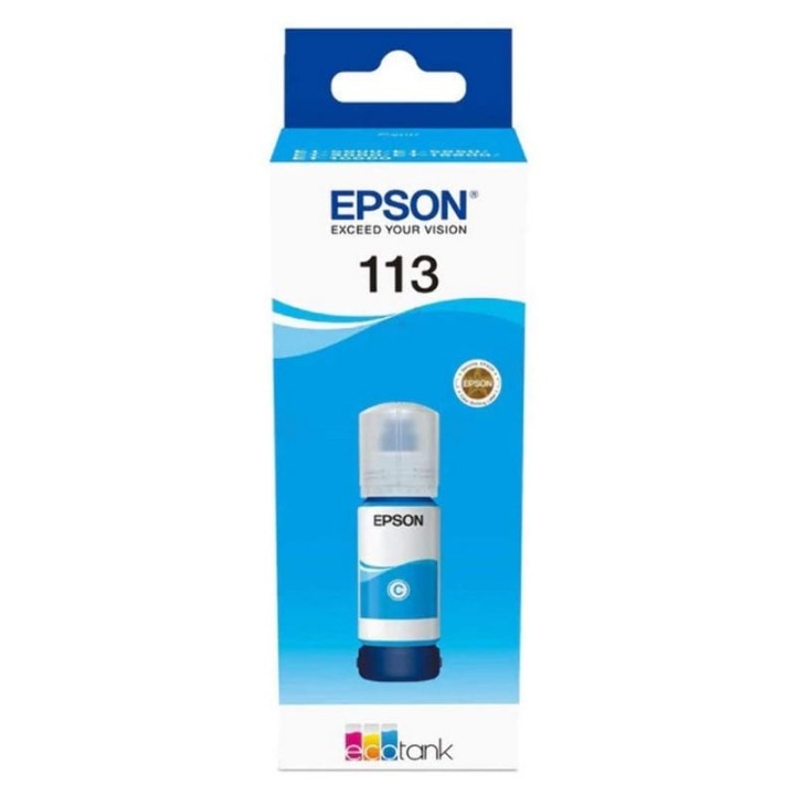 Epson 113 EcoTank Botella de Relleno Cyan 70ml