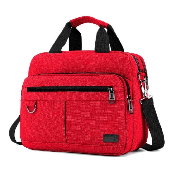 Cool Cleveland Maletín para Portátil de 12"-14" Rojo