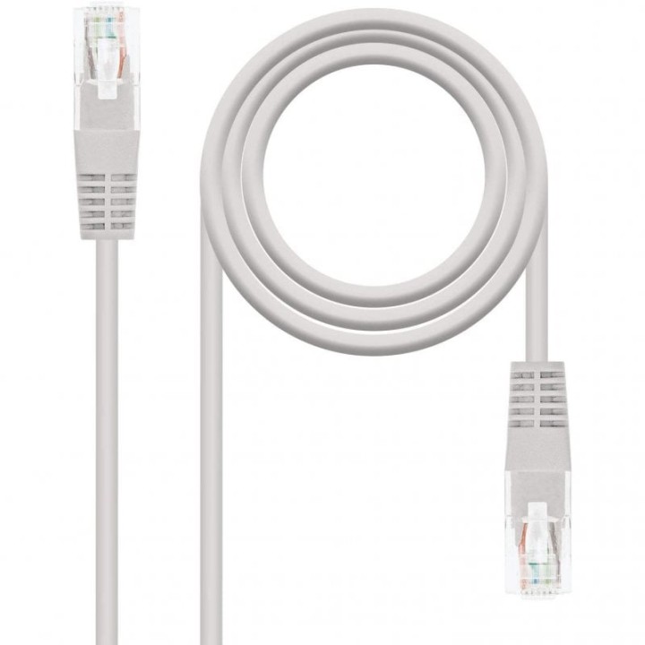 Nanocable Cable de Red RJ45 UTP LSZH CAT6 5m Gris