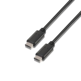 Aisens Cable USB 2.0 3A Tipo C Macho/Macho 3m Negro