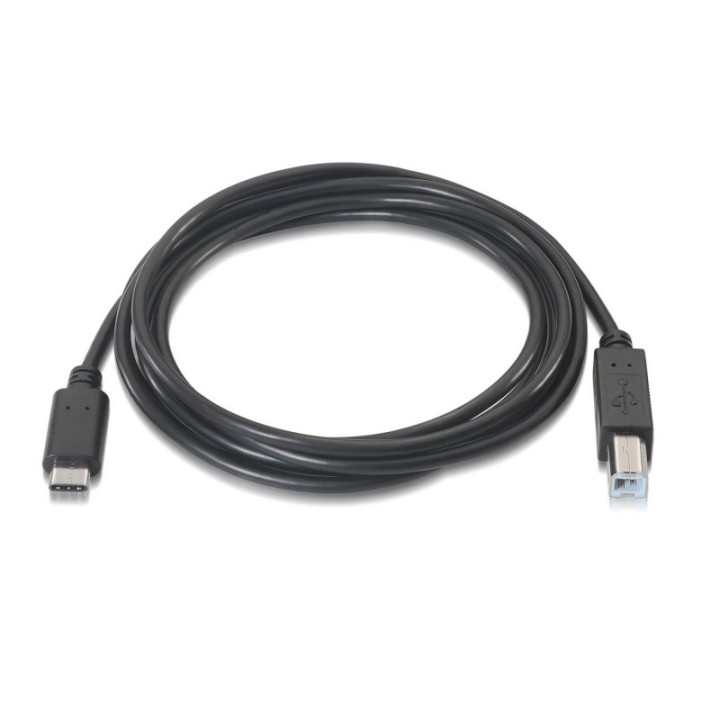Aisens Cable USB-C 2.0 Macho a USB-B Macho 1m Negro