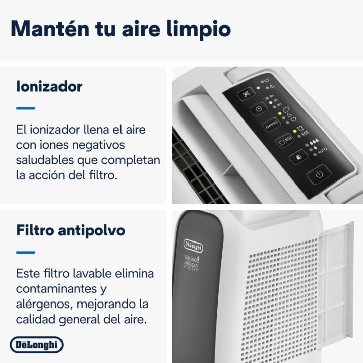 DeLonghi DNS65 Deshumidificador 2.8L
