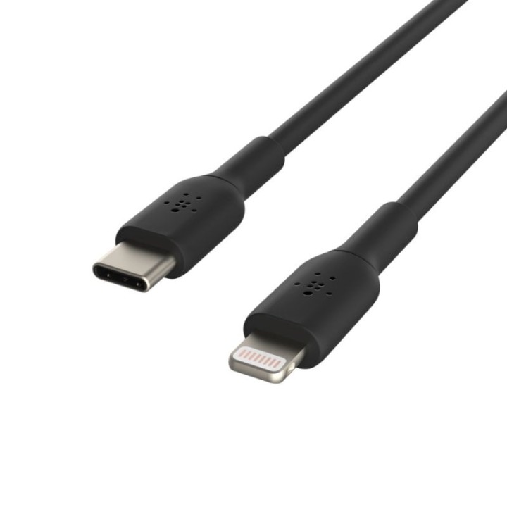 Belkin Boost Charge Cable USB-C a Lightning con Certificación Mfi 1m Negro