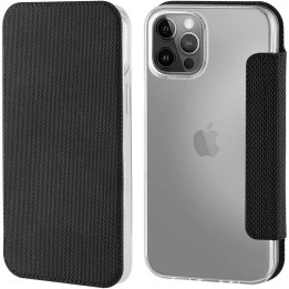 Muvit Funda Folio Negra para Apple iPhone 12/12 Pro