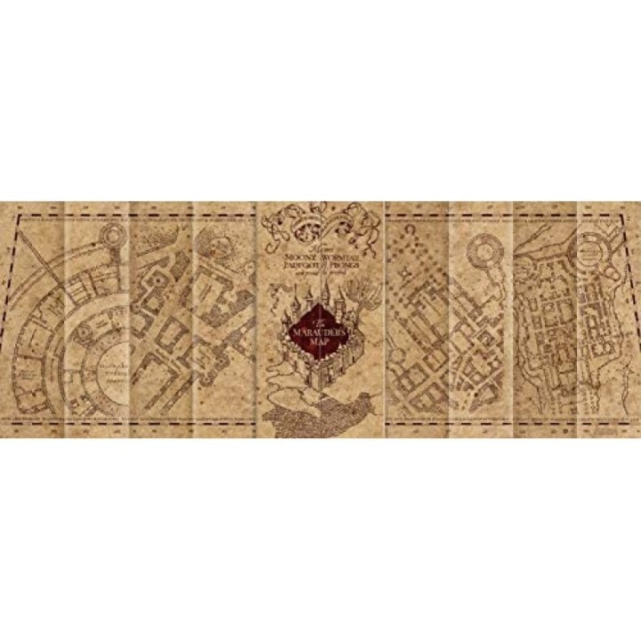 Noble Collection Puzzle del Mapa del Merodeador de Harry Potter