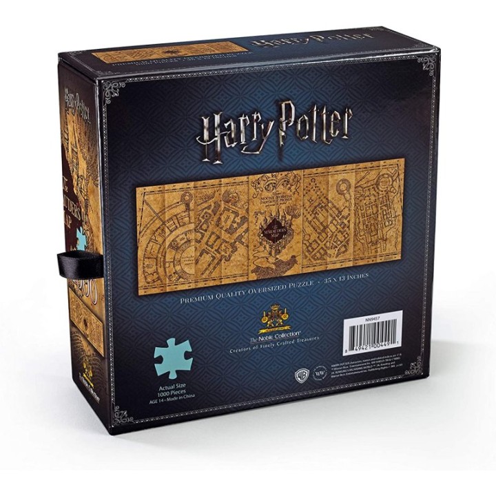 Noble Collection Puzzle del Mapa del Merodeador de Harry Potter