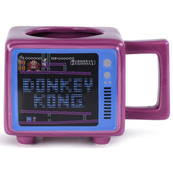 Pyramid Retro TV Taza Térmica Donkey Kong
