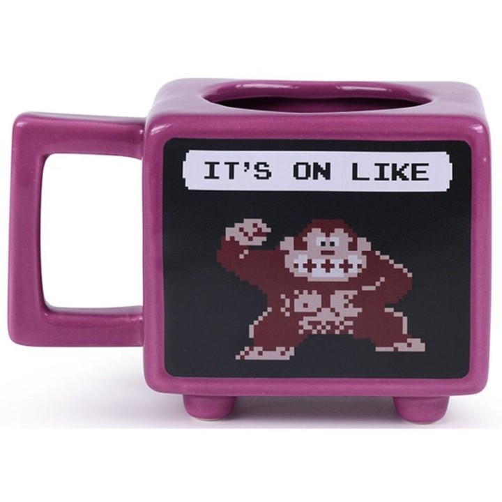 Pyramid Retro TV Taza Térmica Donkey Kong