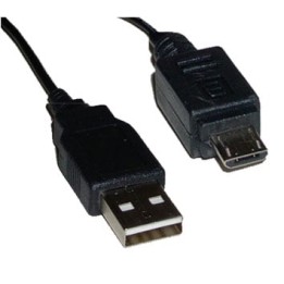 Digitus Cable USB 2.0 a MicroUSB M/M 1.8m Negro