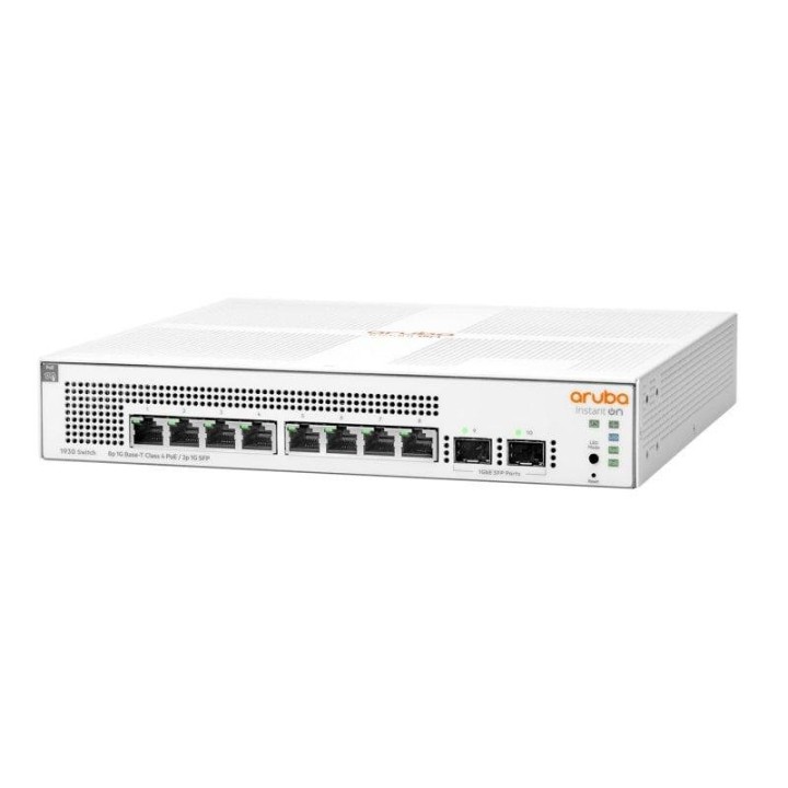 HPE Instant On 1930 Switch 8G Class4 PoE 2SFP 124W