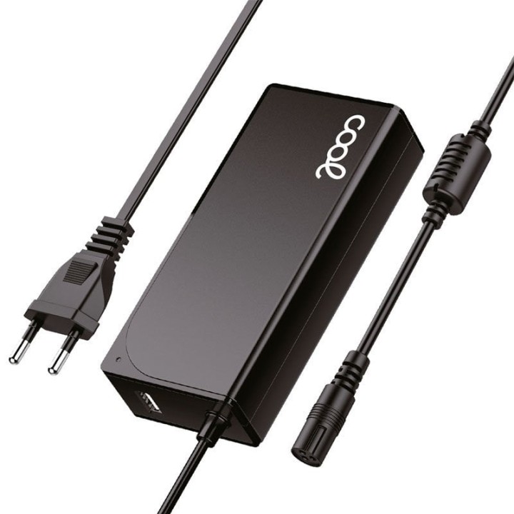 Cool Cargador Universal Automático 65W + 11 Conectores para Portátiles