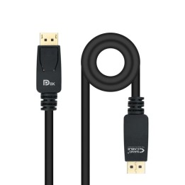 Nanocable Cable DisplayPort 1.4 Macho/Macho Negro 3 m