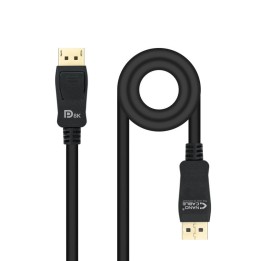 Nanocable Cable DisplayPort 1.4 Macho/Macho Negro 2 m