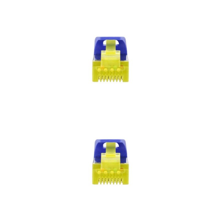 Nanocable Cable de Red S/FTP RJ45 LSZH Cat.6A 0.5m Azul