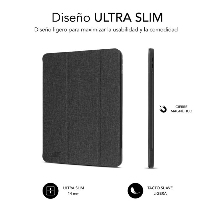Subblim Shock Case Funda Negra para iPad 11" 2020