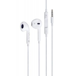DCU Tecnologic Auriculares Estéreo Blanco