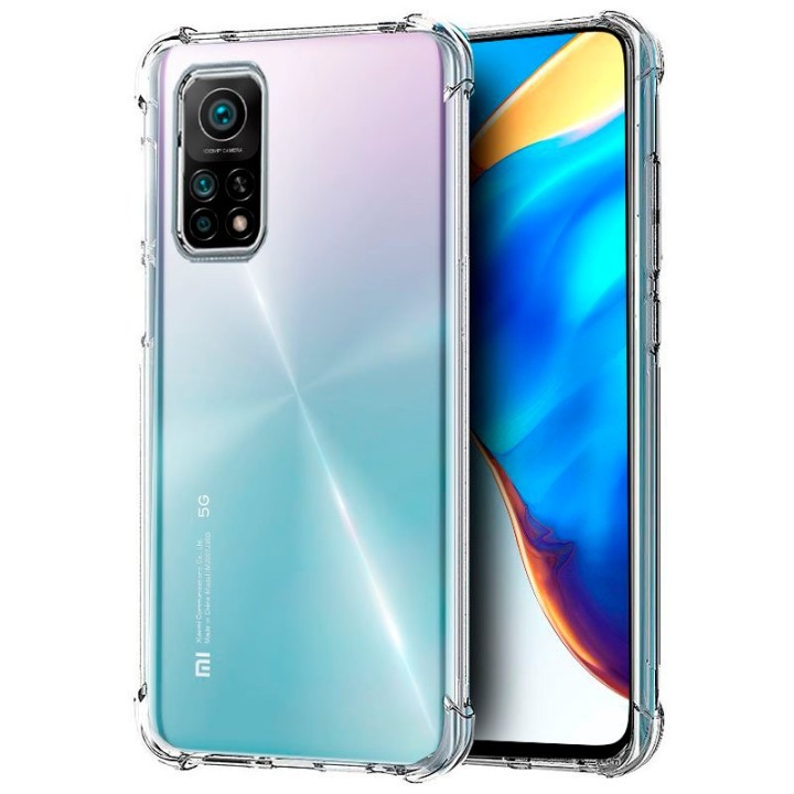Cool Funda AntiShock Transparente para Xiaomi Mi 10T/Mi 10T Pro