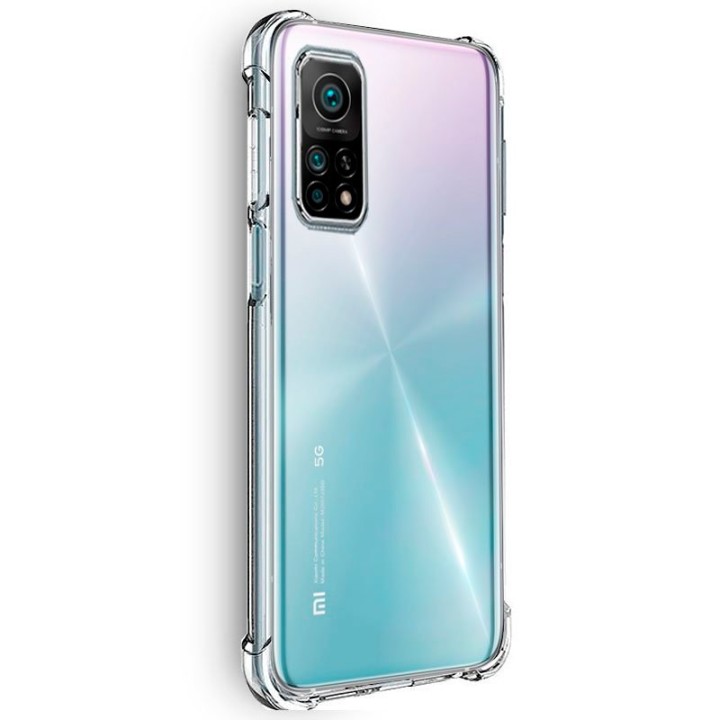 Cool Funda AntiShock Transparente para Xiaomi Mi 10T/Mi 10T Pro
