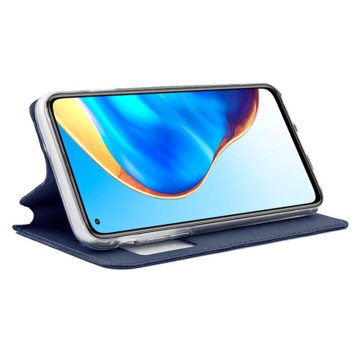 Cool Funda Flip Cover Liso Negro para Xiaomi Mi 10T/Mi 10T Pro