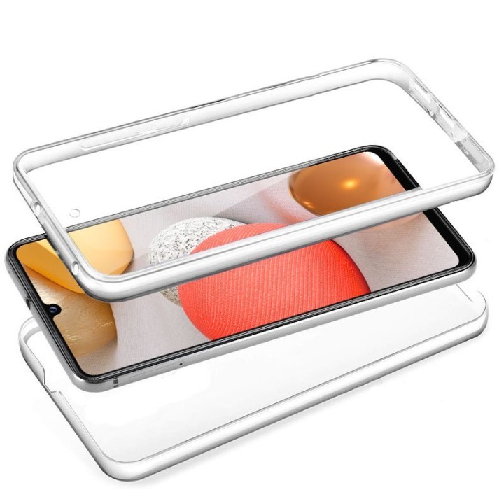 Cool Funda Silicona 3D Transparente para Samsung Galaxy A42 5G