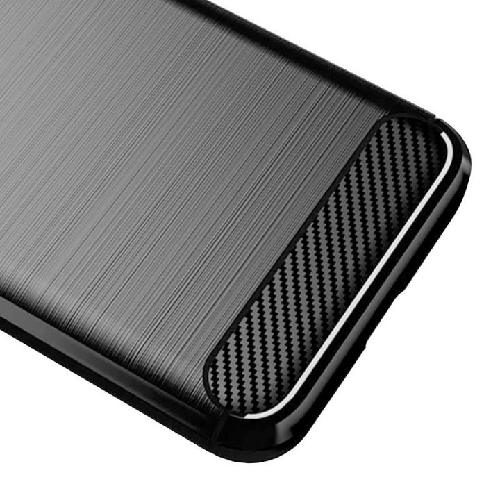 Cool Funda Carbón Negro para iPhone 12 Pro Max