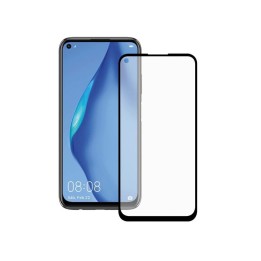 Ksix Cristal Templado 9H Extreme 2.5D Borde Negro para Huawei P40 Lite