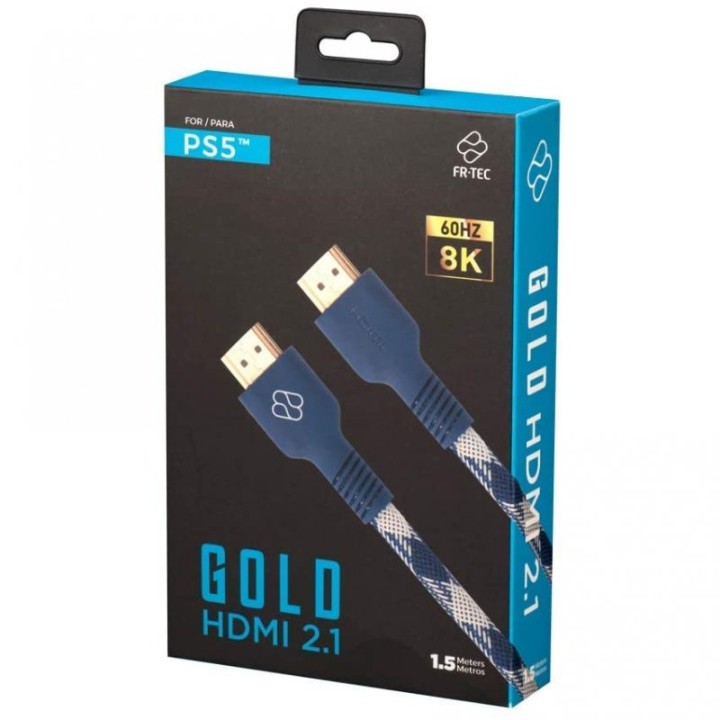 FR-TEC Cable HDMI 2.1 8K para PS5 1.5m