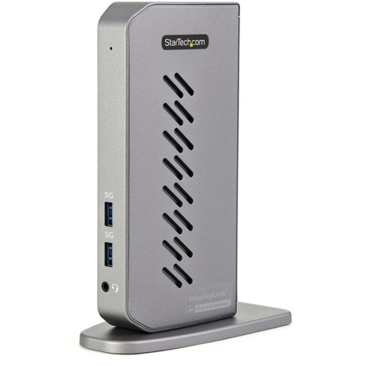 Startech Docking Station Híbrido USB 3.0 para Ordenador Portátil USB Tipo C o USB-A para 2 Monitores HDMI o DisplayPort