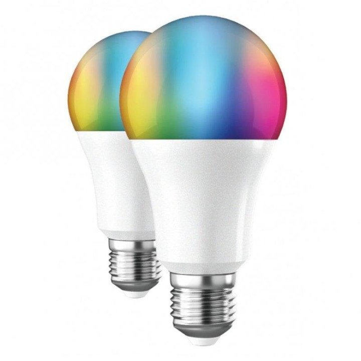 Muvit iO Pack Smart Enchufe Inteligente + 2 Bombillas RGB E27 10W