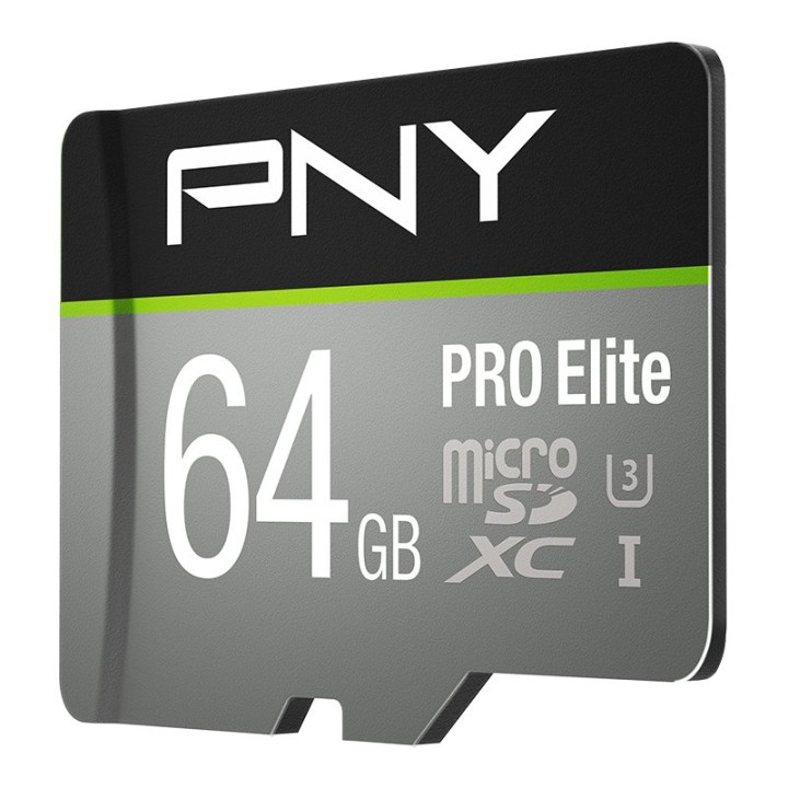 PNY Pro Elite microSDXC 64GB UHS-I U3 Clase 10