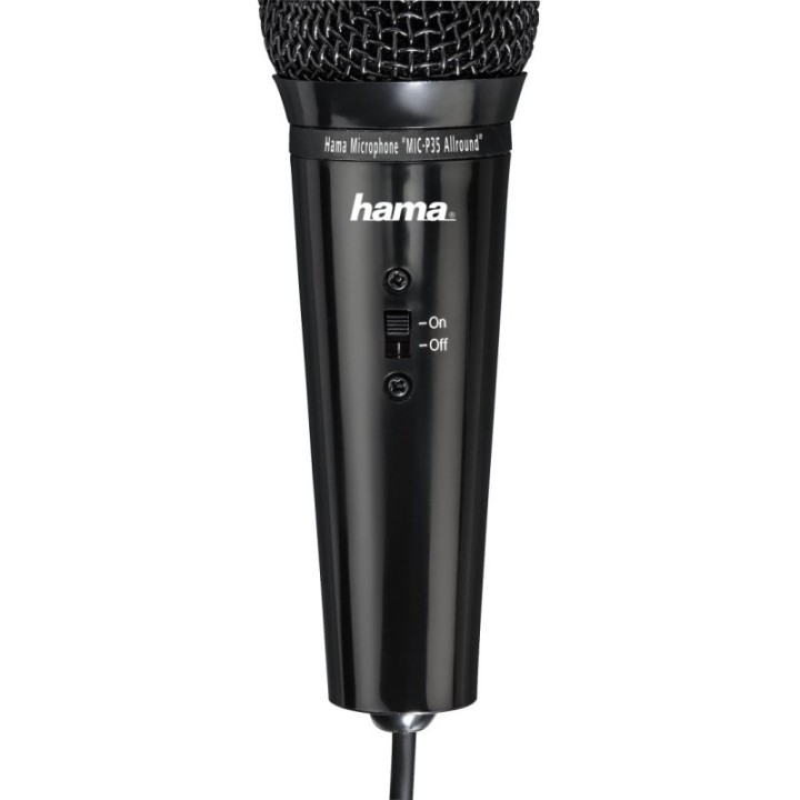 Hama MIC-P35 Micrófono PC Negro