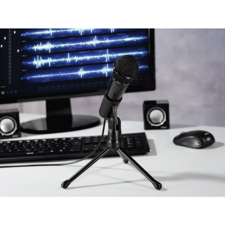 Hama MIC-P35 Micrófono PC Negro