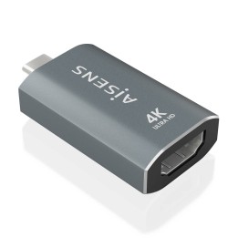 Adaptador AISENS USB-C /M a HDMI/H 4K Gris (A109-0862)