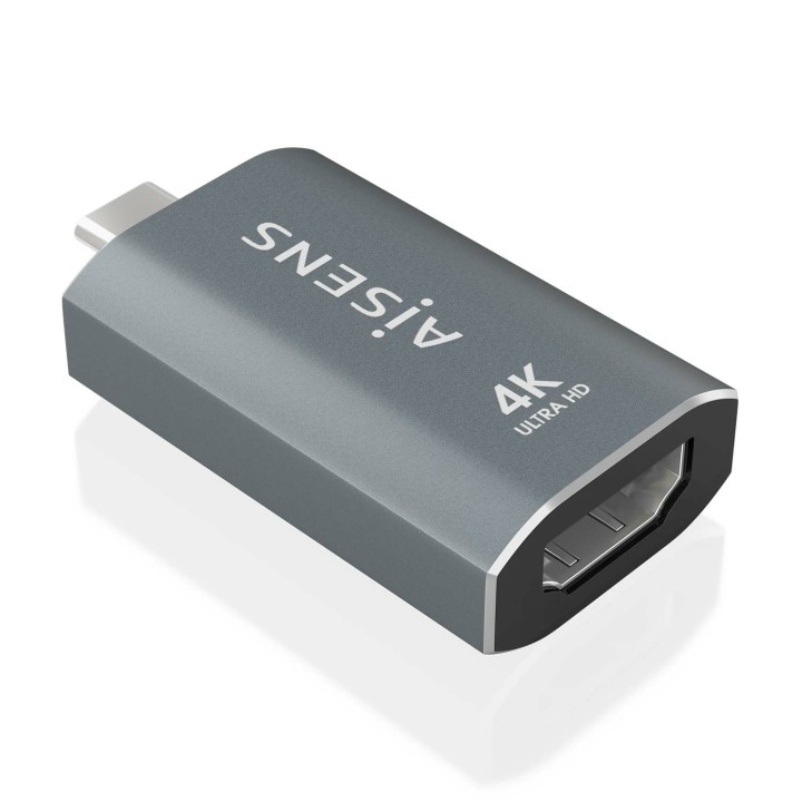 Adaptador AISENS USB-C /M a HDMI/H 4K Gris (A109-0862)