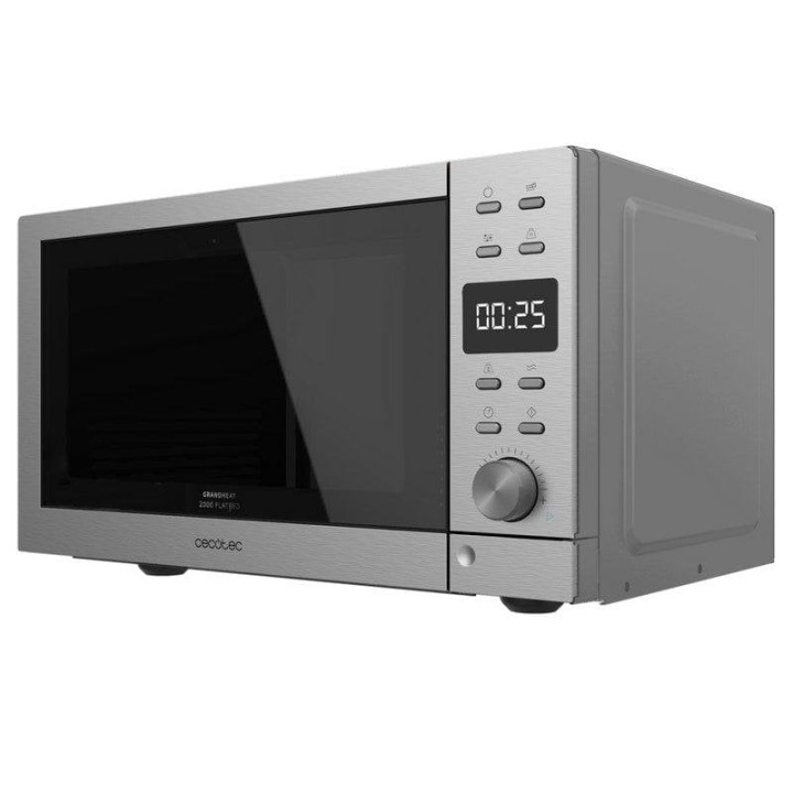 Cecotec GrandHeat 2000 Flatbed Steel Microondas 20L 700W Acero Inoxidable