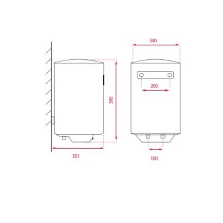 Teka EWH 100 C Termo Eléctrico Vertical 100L C