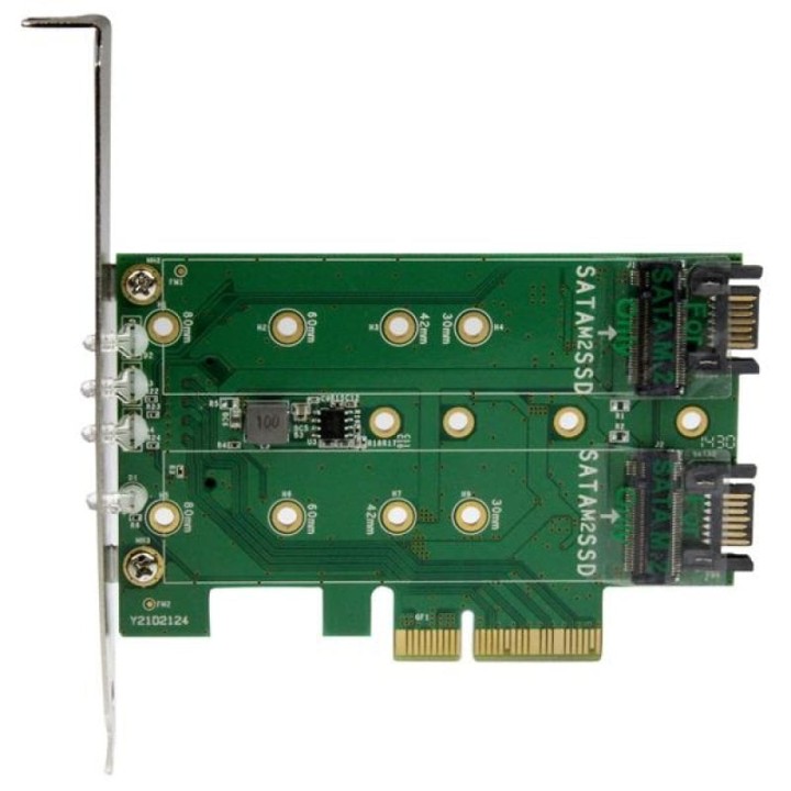 StarTech PEXM2SAT32N1 Tarjeta PCIe a 3 Puertos M.2