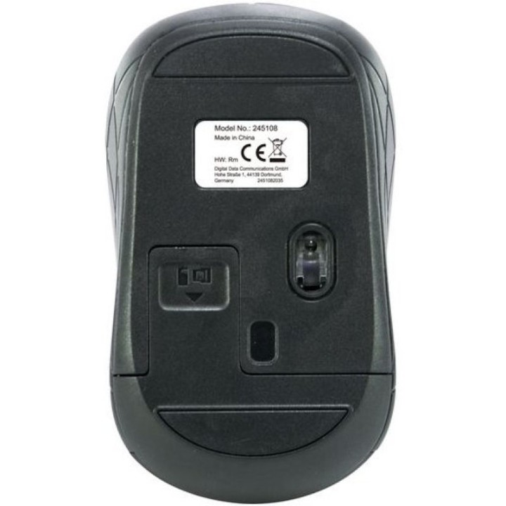 Equip Life Ratón Óptico Wireless Negro