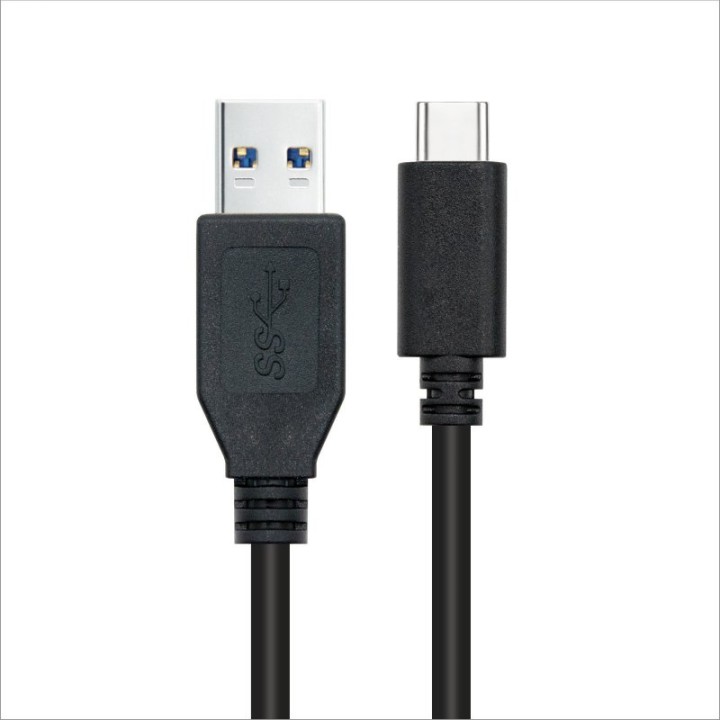 Nanocable Cable USB 3.1 Gen2 a USB-C Macho/Macho 0.5m Negro