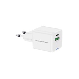 Cargador Pared CONCEPTRONIC USB-A/C GaN 20W (ALTHEA15W)