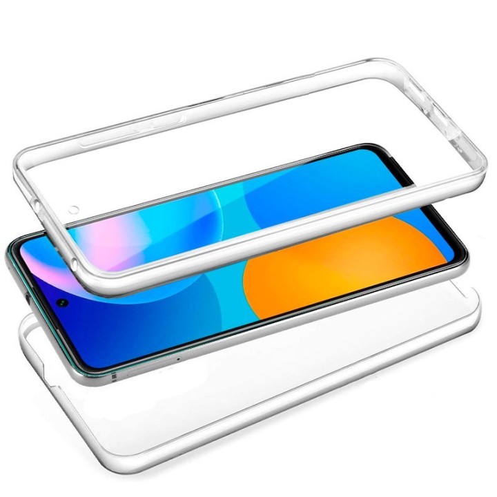 Cool Funda Silicona 3D Transparente Trasera y Delantera para Huawei P Smart 2021