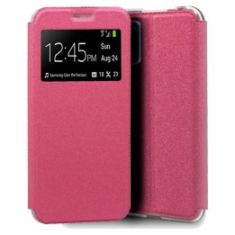 Cool Funda Flip Cover Liso Rosa para Oppo A52 / A72 / A92