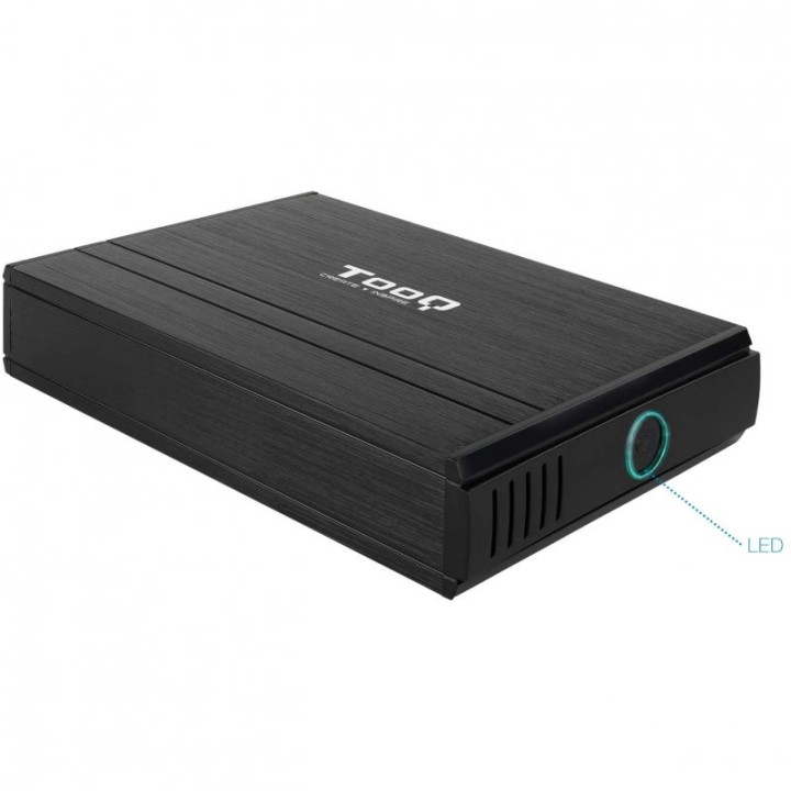 TooQ TQE-3520B Carcasa Disco Duro 3.5" SATA/IDE USB 2.0